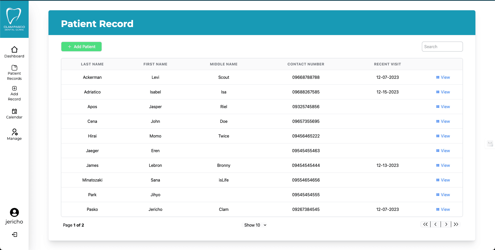 EDRMS: Electronic Dental Record Management System
