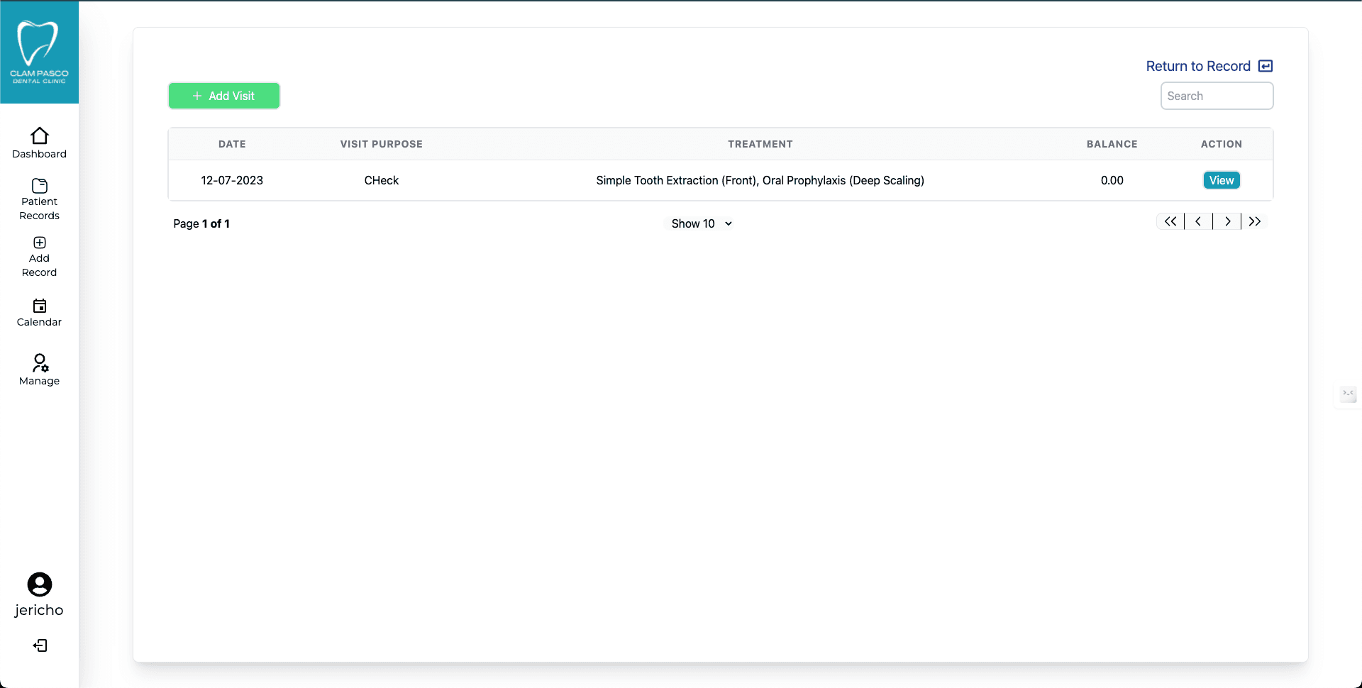 EDRMS: Electronic Dental Record Management System